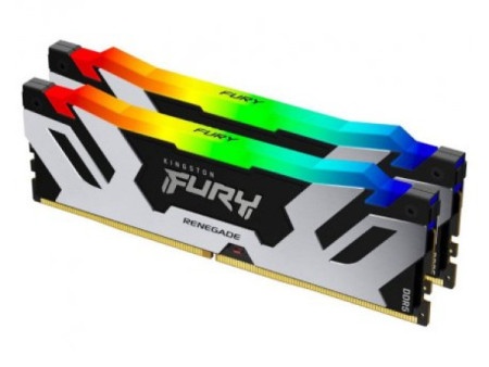 Kingston 32gb (2x16) 7600mt/s kf576c38rsak2-32 fury rgb ram dimm ddr5