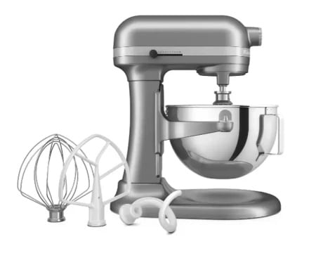 KitchenAid KA5KSM55SXECU Heavy Duty Standmixer sa podizačem posude 5,2L (contour silver) -1