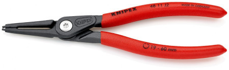Knipex precizna klešta za sigurnosne unutrašnje prstenove 180 mm ( 48 11 J2 )