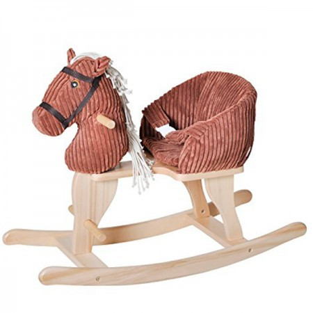Knorrtoys konj na ljuljanje za sedenje drveni ( 40491 )