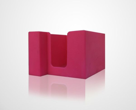 Kutija plastične za papir roze-pink bez štampe ( ZKR/Z )