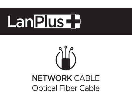 LanPlus fiber optic cable 2FO 1km outdoor drop cable, sajla, G657A1, FRP, LSZH ( 4363 )