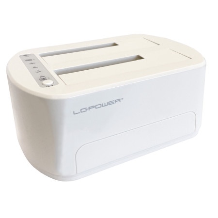 Lc power lc-dock-u3-vi usb3.2 2xssd/hdd white, display hdd docking ( 21844 )