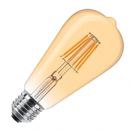 LED filament sijalica dimabilna toplo bela 9W ( LS-ST64FDA-WW-E27/9 ) - Img 1