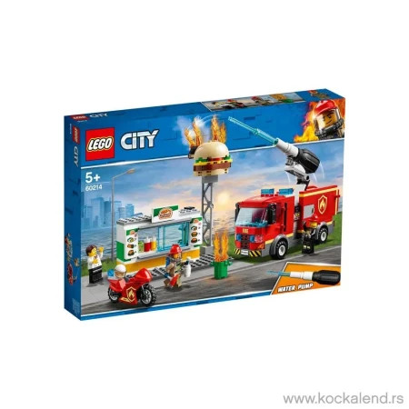 Lego city burger bar fire rescue ( LE60214 ) - Img 1