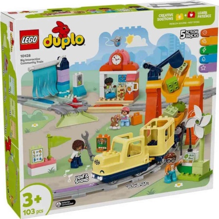 Lego duplo town big interactive community train ( LE10428 )