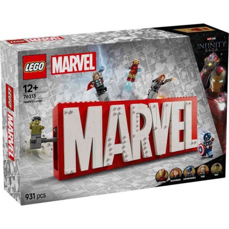 Lego super heroes marvel logo and minifigures ( LE76313 )