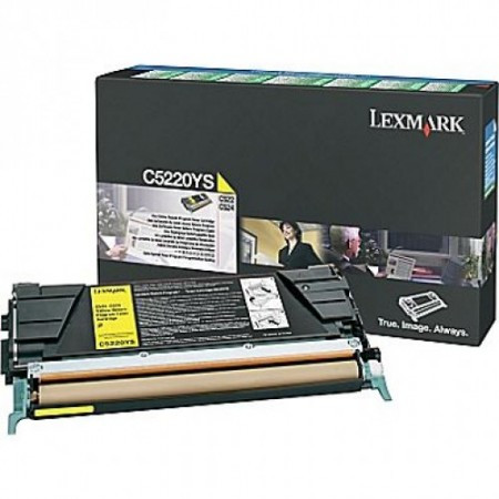Lexmark yellow toner 3K ( C5220YS )