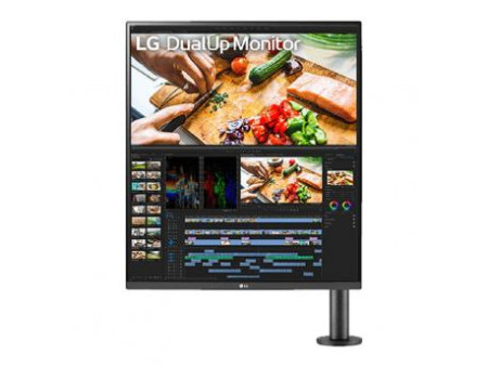 LG 28MQ780-B 27.6" IPS DualUp ergo black monitor