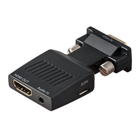 Linkom Adapter - konverter FastAsia VGA/M - HDMI/F PLUG IN