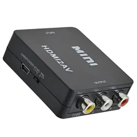 Linkom Adapter konverter HDMI-AV 1080p