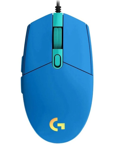 Logitech g102 lightsync gaming wired mouse usb blue ( 24450 )