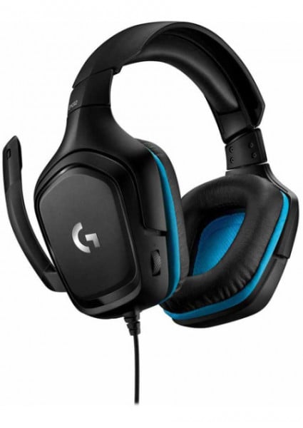 Logitech G432 gaming 7.1 headset leatherette ( 033027 )