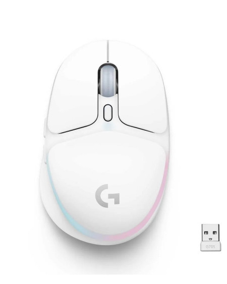 Logitech G705 Wireless Gaming Mouse Off-White - Img 1