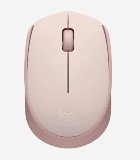 Logitech M171 wireless mouse rose