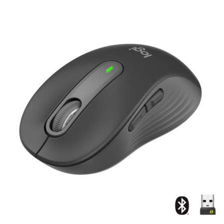 Logitech M650 wireless mouse graphite