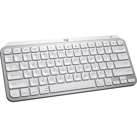 Logitech MX keys mini wireless Illuminated keyboard - pale grey - US - Img 1