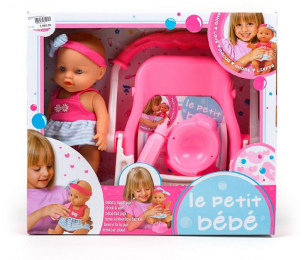 Loko toys,lutka beba sa sedištem, 29cm ( A015285 ) - Img 1