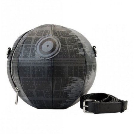 Loungefly Star Wars Return Of The Jedi 40TH Anniversary Death Star Figural Crossbody Bag ( 060677 )