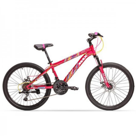 MAX ženski dečiji bicikl missy 7.0 24&quot;- Crvena SHIMANO ( 5997 ) - Img 1
