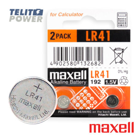 Maxell alkalna baterija 1.5V LR41 ( 2516 )