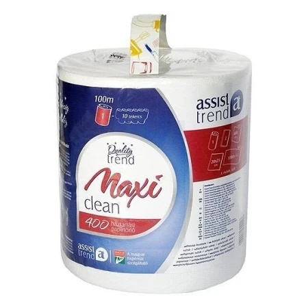 Maxi Clean papirni ubrus beli 2sl 400 list (6 rolni) ( 1203-CIB2C20506G04 )