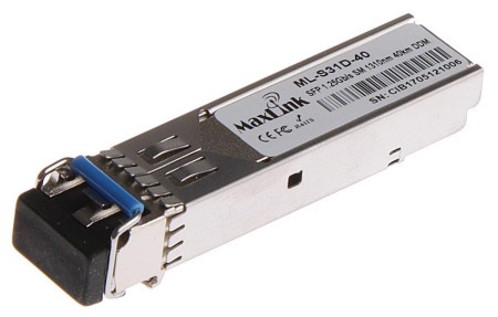 Maxlink 1.25G SFP optički modul,SM, 1310nm, 40km, 2xLC konektor,DDM ( 5331 )