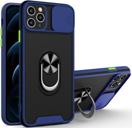 MCTR8-IPHONE 11 Pro Max Futrola Magnetic Defender Silicone Blue - Img 1