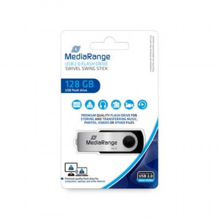 Mediarange 128GB 2.0 USB flash MR913 ( UFMR913/Z ) - Img 1