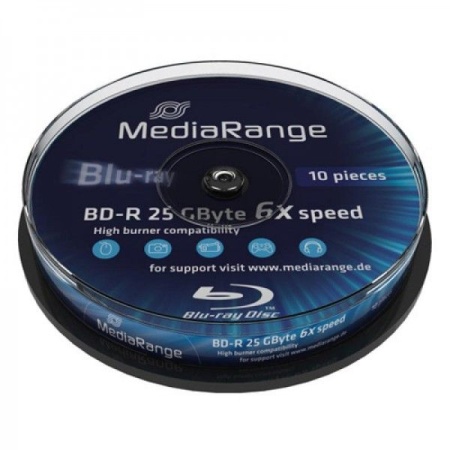 MediaRange MR499 BLU-RAY 25GB BD-R 6X ( 525MR6/Z )