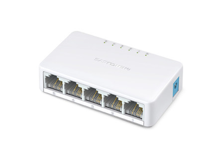 Mercusys 5-port 10100M mini desktop switch MS105