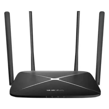 Mercusys wireless router AC12G AC1200867Mbsext x 42.4-5Ghz1WAN3LAN gigabit