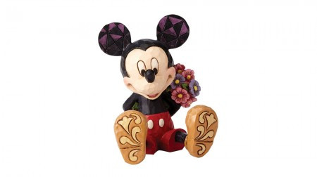 Mickey Mouse with Flowers Mini Figure ( 028482 )