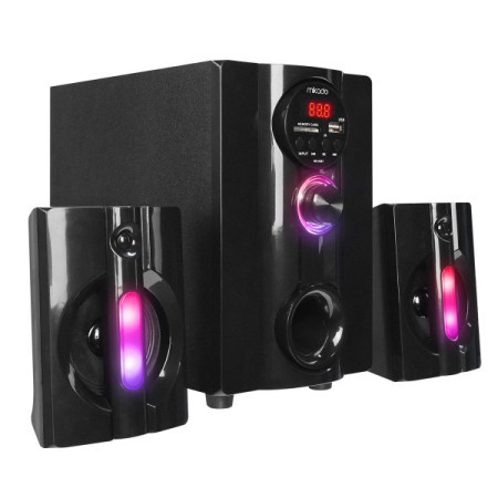 Mikado MD-95BT 20W FM, Bluetooth, SD, USB crni Zvučnici 2.1
