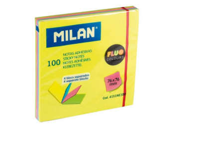 Milan samolepljivi blokcic magic 76x76mm 100 ( MLN4151NE100 )