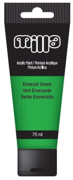 Milla Akrilna boja 75ml emerald green ( 10/0921-1 )-1