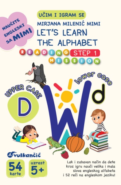 Mirjana Milenić Karte - LET’S LEARN THE ALPHABET ( 28340 )