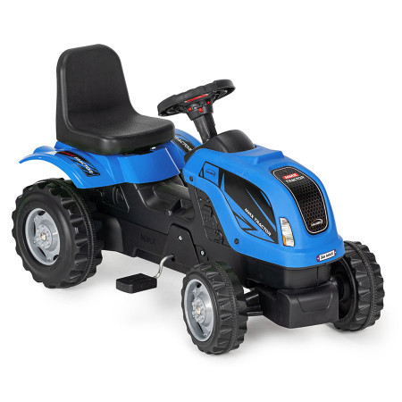 MMX Traktor na pedale Plavi