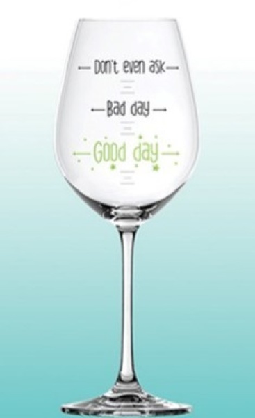 Mood, čaša za vino, Good day, 300ml ( 705266 )