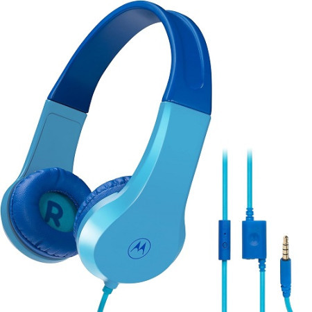 Motorola dečije slušalice moto JR200 plave ( 09924 ) - Img 1