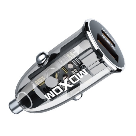Moxom Auto punjac lx-vc803 pd+qc 30w crni ( A712 )