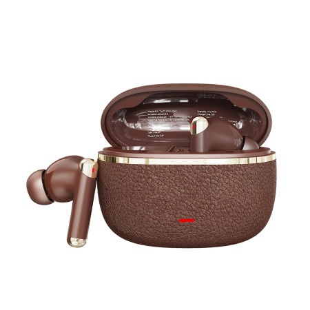 Moxom Slusalice bluetooth mx-tw77 anc+enc braon ( SL1602 )