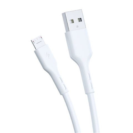 MS cable 3A USB-A 3.0- microUSB, 2m, beli ( 0001253731 ) - Img 1