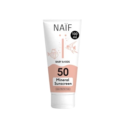 Naif Care krema za sunčanje za bebe i decu SPF50, 100ml ( 71064050 )