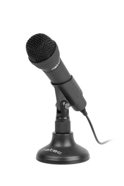 Natec Adder dynamic microphone, black ( NMI-0776 ) - Img 1