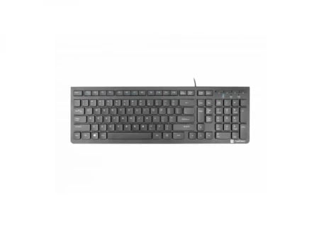 Natec Discus 2, Slim Multimedia Keyboard US, Black ( NKL-1829 )