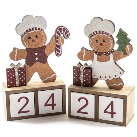 Novogodišnji kalendar &quot;ginger cookie&quot; ( 53417 ) - Img 1