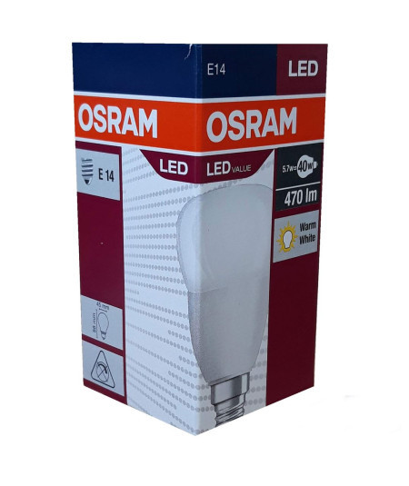 Osram LED sijalica p40 5,7w/827 220-240v e14 ( 635012 )