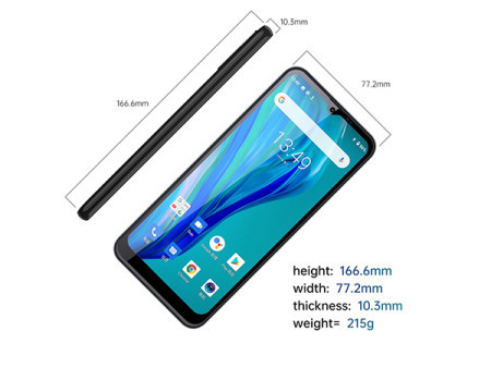 Oukitel smart phone4G/MTK Helio P22/Octa-Core/6.53" water-drop HD/64GB/4GB/Quad 13M+2M+2M+0.3M/8MP/5000mAh ( C23 pro green )