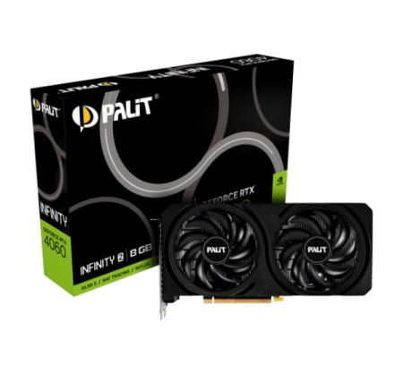 Palit svga ne64060019p1-1070l rtx4060 infinity 2 8gb gddr6